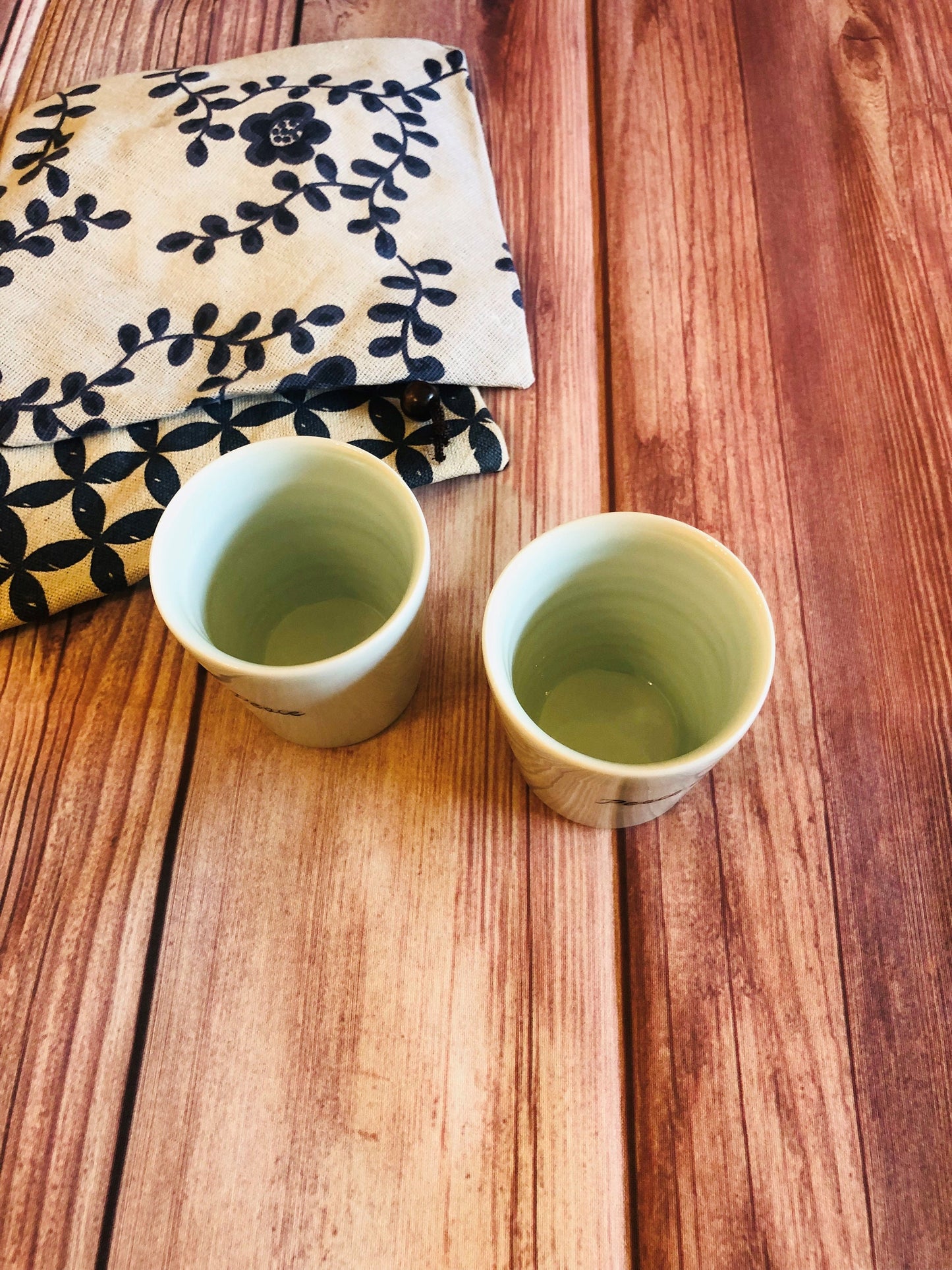 Mini Cup with Handwritten Words | Home Relax Studio